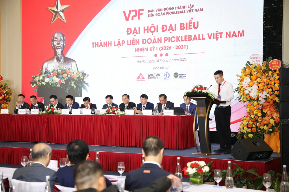 Liên đoàn Pickleball Việt Nam chính thức ra mắt, ông Lê Văn Thành làm Chủ tịch nhiệm kỳ I