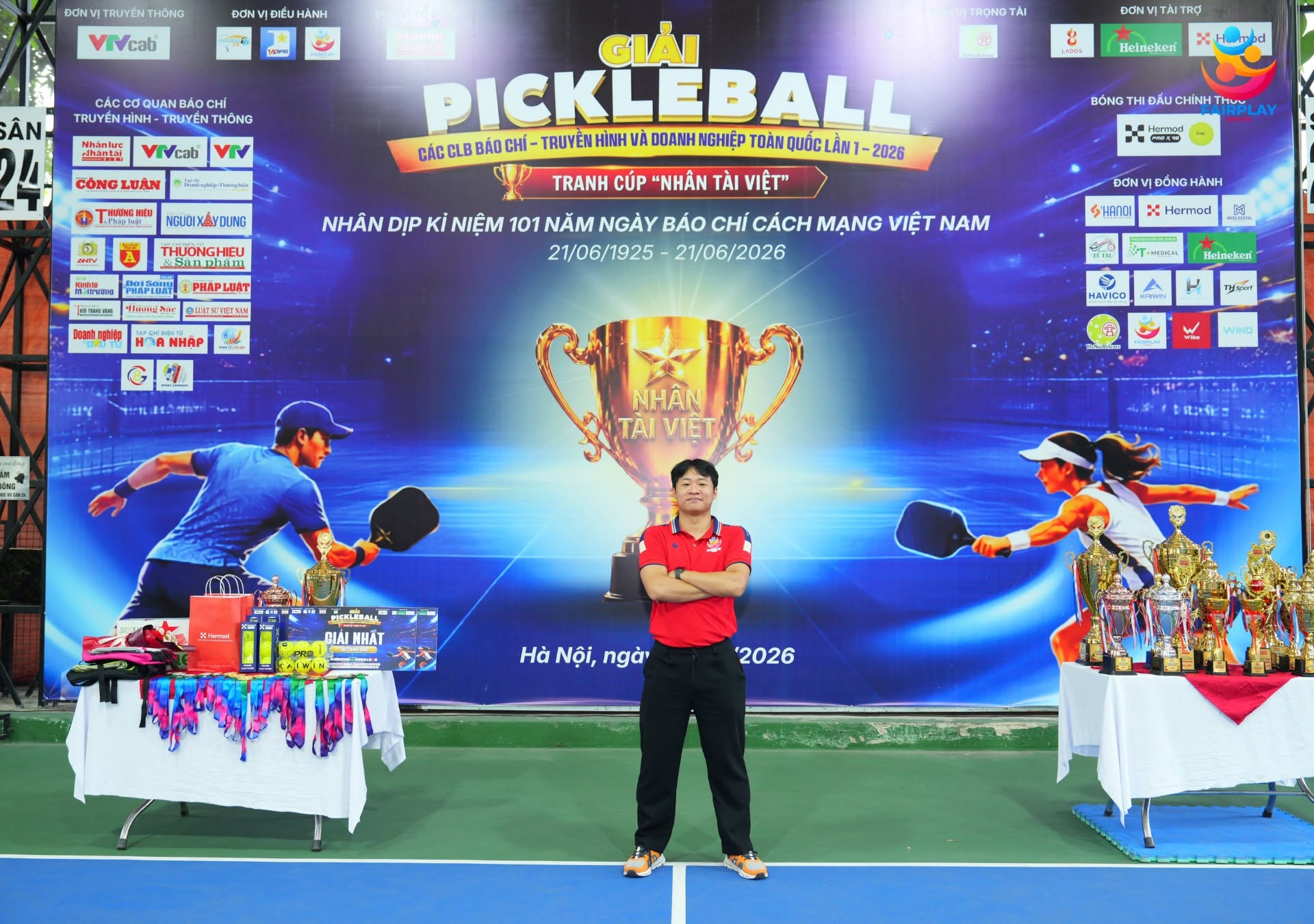 GIẢI PICKLEBALL CÁC CLB BÁO CHÍ TRUYỀN HÌNH VÀ DOANH NGHIỆP TOÀN QUỐC LẦN THỨ I - 2026