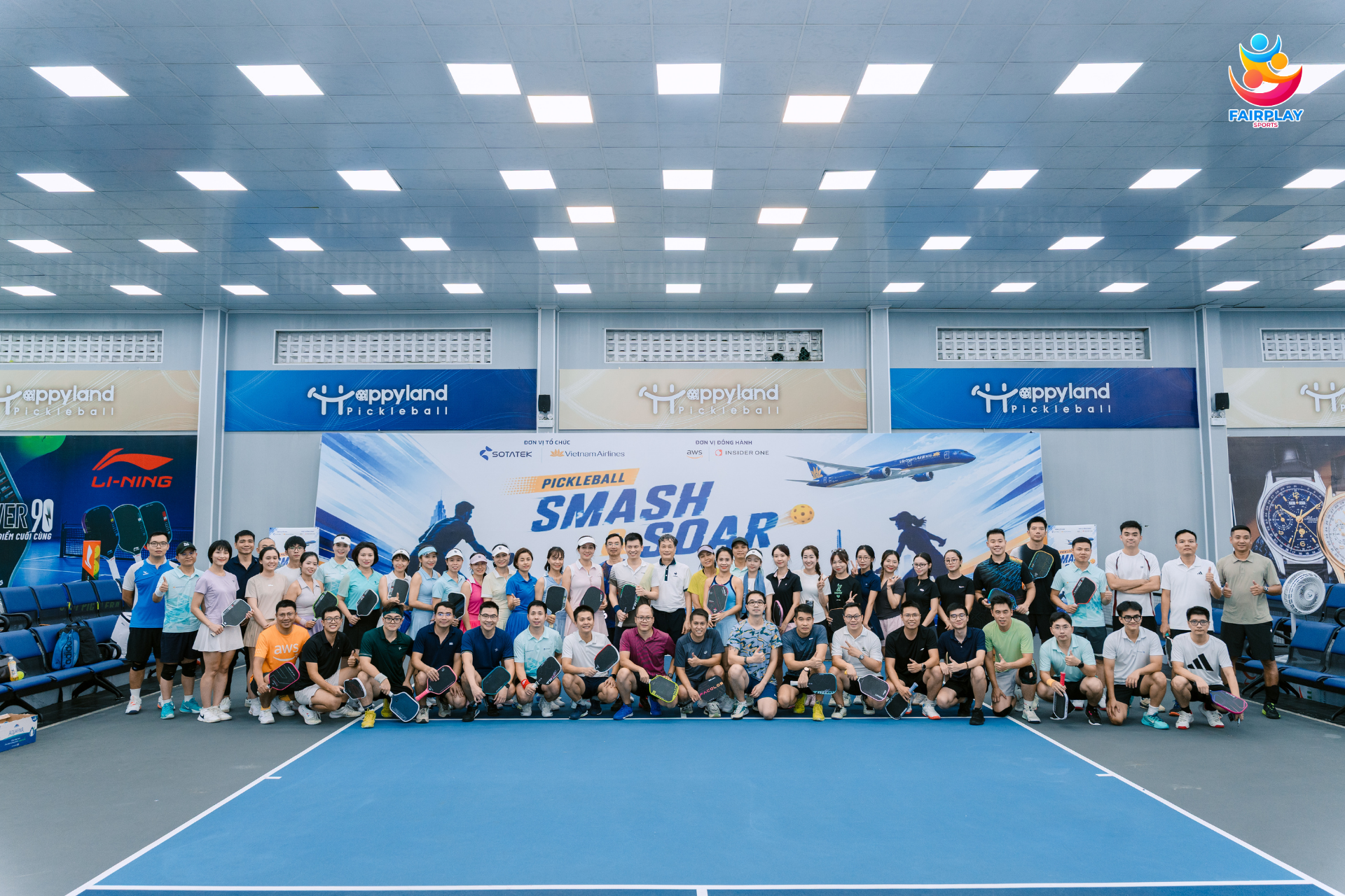 Giải Pickleball Smash & Soar - SotaTek x Vietnam Airlines