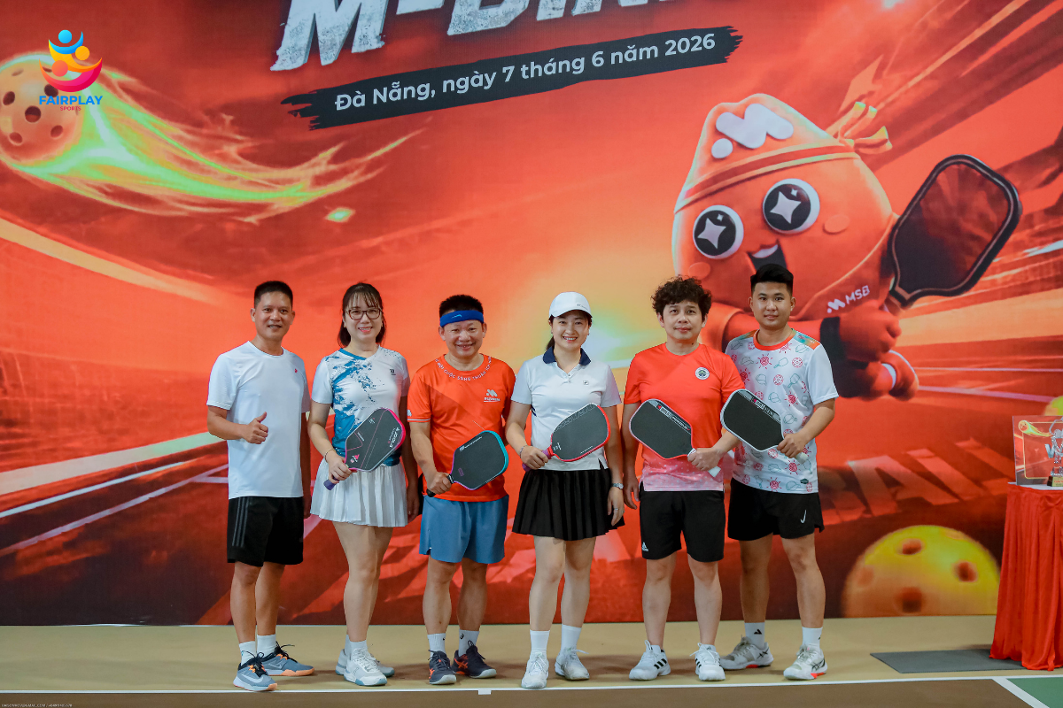 GIẢI PICKLEBALL M-DINK MIỀN TRUNG - KỶ NIỆM 35 NĂM THÀNH LẬP MSB