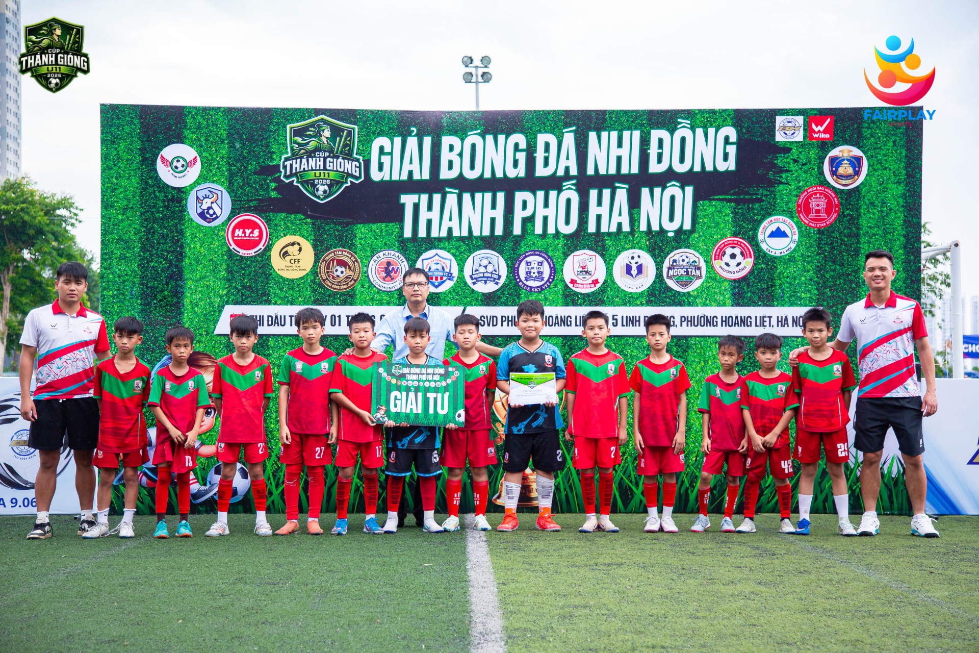 CÚP THÁNH GIÓNG U11 2026 – GIẢI BÓNG ĐÁ NHI ĐỒNG THÀNH PHỐ HÀ NỘI