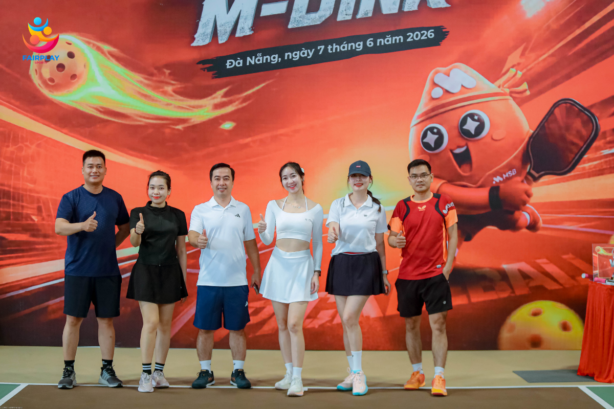 GIẢI PICKLEBALL M-DINK MIỀN TRUNG - KỶ NIỆM 35 NĂM THÀNH LẬP MSB