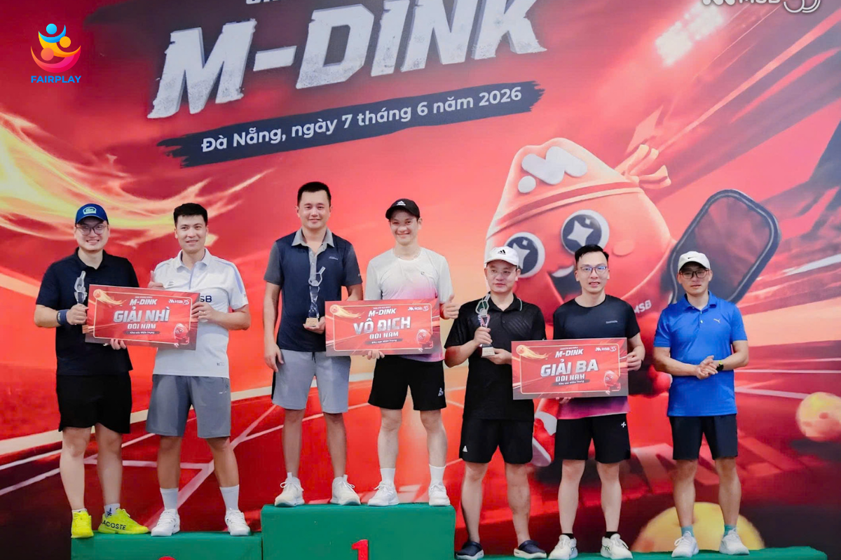 GIẢI PICKLEBALL M-DINK MIỀN TRUNG - KỶ NIỆM 35 NĂM THÀNH LẬP MSB