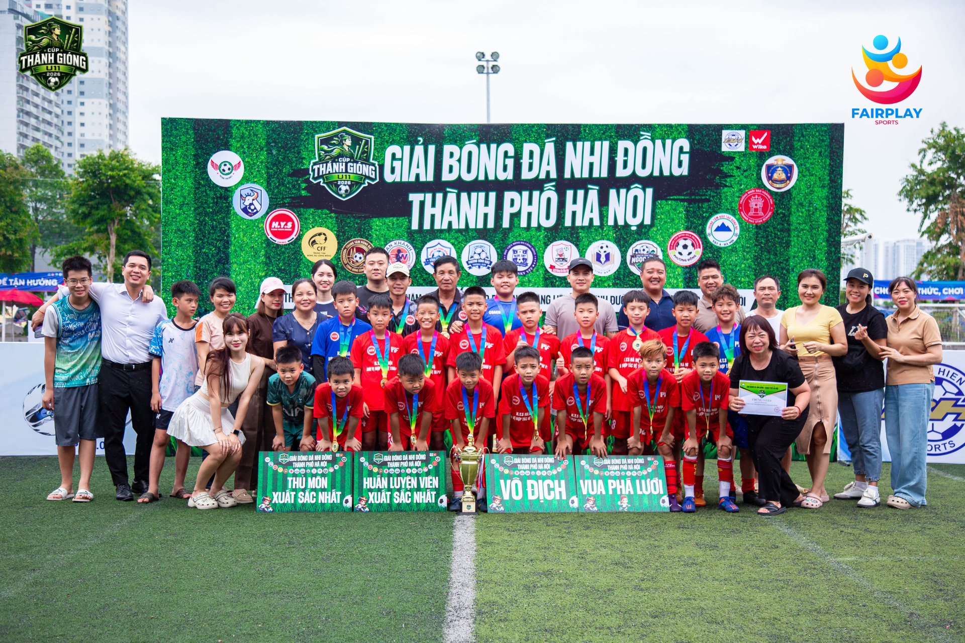 CÚP THÁNH GIÓNG U11 2026 – GIẢI BÓNG ĐÁ NHI ĐỒNG THÀNH PHỐ HÀ NỘI