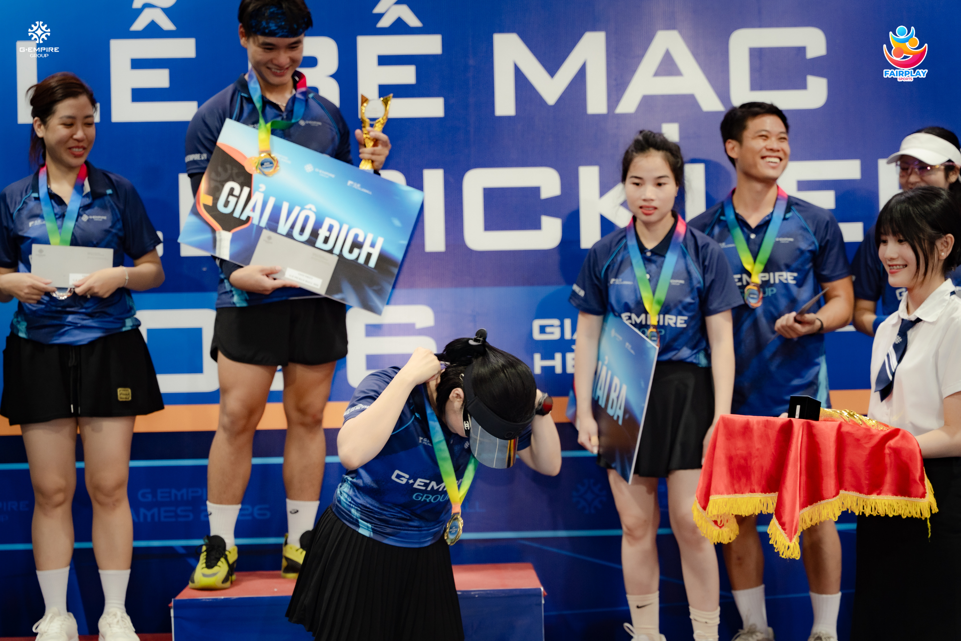 GIẢI PICKLEBALL G.EMPIRE HÈ 2026 ☀️