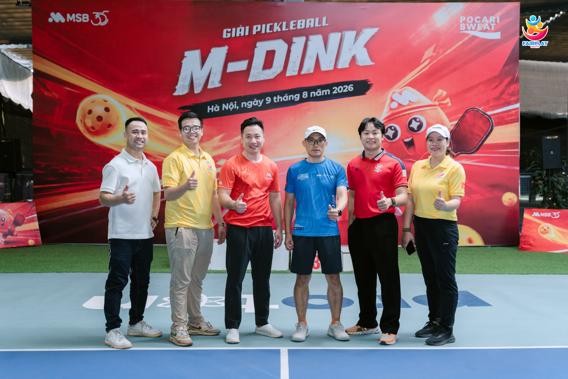 GIẢI PICKLEBALL MDINK MIỀN BẮC - KỈ NIỆM 35 NĂM THÀNH LẬP NGÂN HÀNG MSB