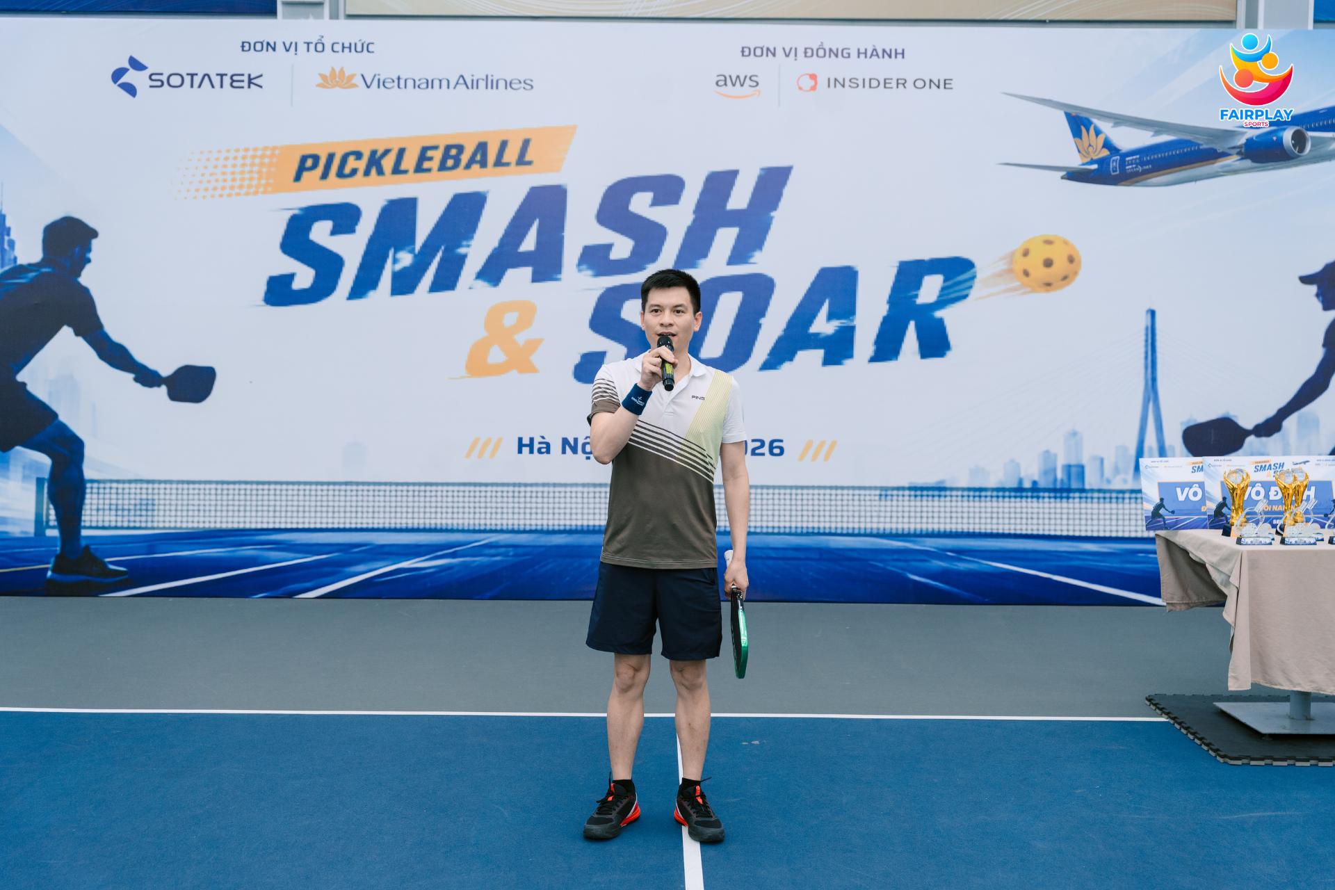 Giải Pickleball Smash & Soar - SotaTek x Vietnam Airlines