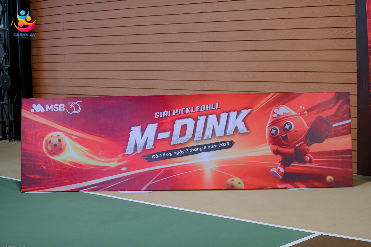 GIẢI PICKLEBALL M-DINK MIỀN TRUNG - KỶ NIỆM 35 NĂM THÀNH LẬP MSB