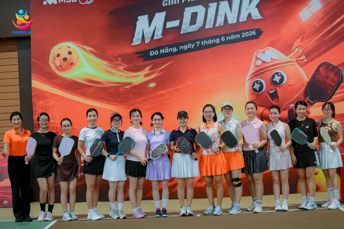 GIẢI PICKLEBALL M-DINK MIỀN TRUNG - KỶ NIỆM 35 NĂM THÀNH LẬP MSB