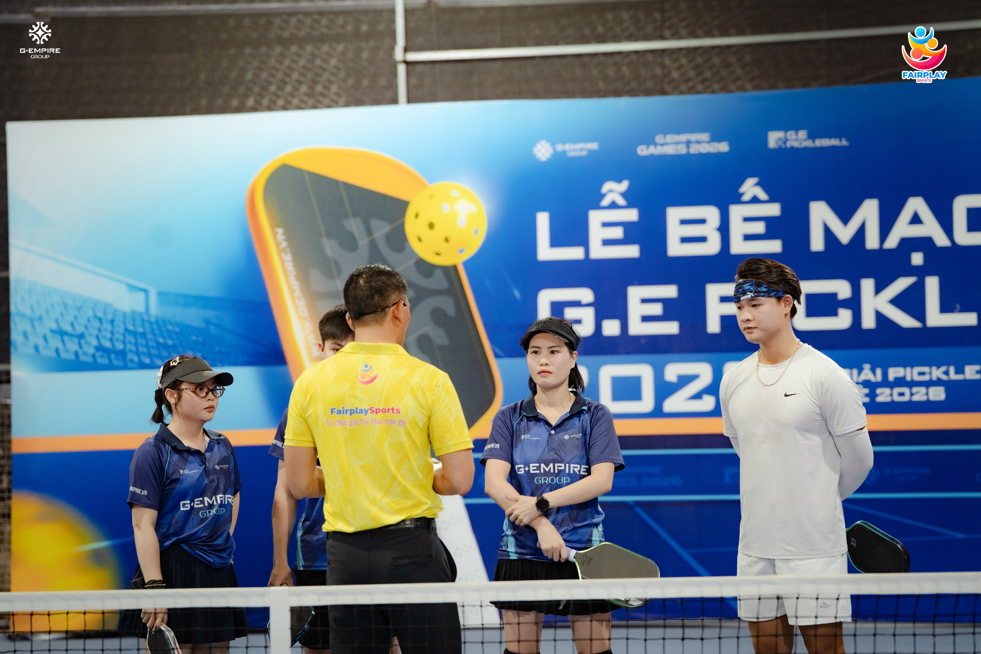 GIẢI PICKLEBALL G.EMPIRE HÈ 2026 ☀️