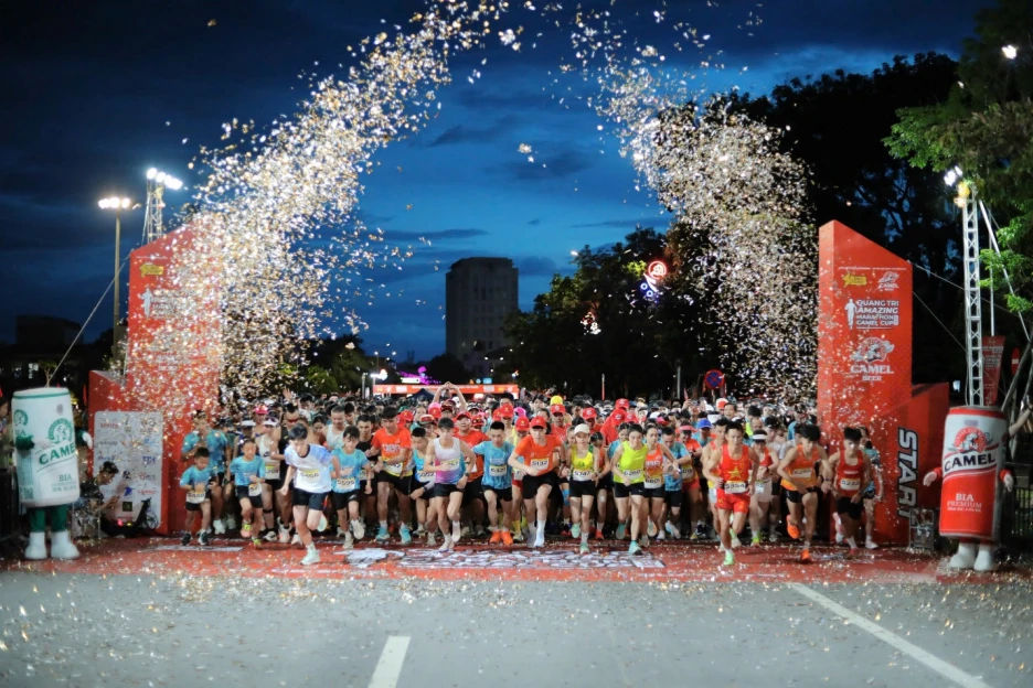 Quảng Trị Amazing Marathon 2026 - Camel Cup: Hơn 3.500 runner chinh phục cung đường ven biển