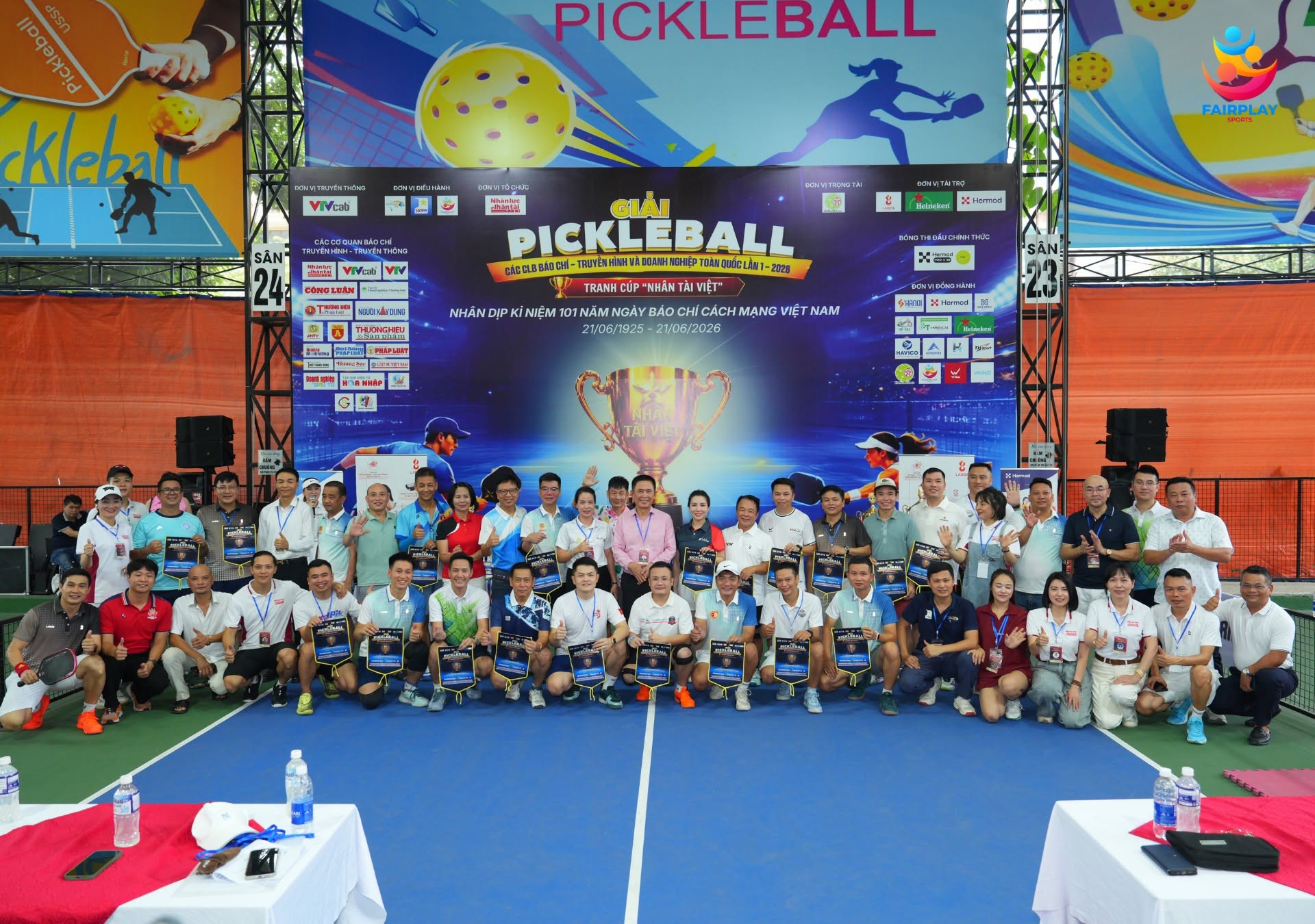 GIẢI PICKLEBALL CÁC CLB BÁO CHÍ TRUYỀN HÌNH VÀ DOANH NGHIỆP TOÀN QUỐC LẦN THỨ I - 2026
