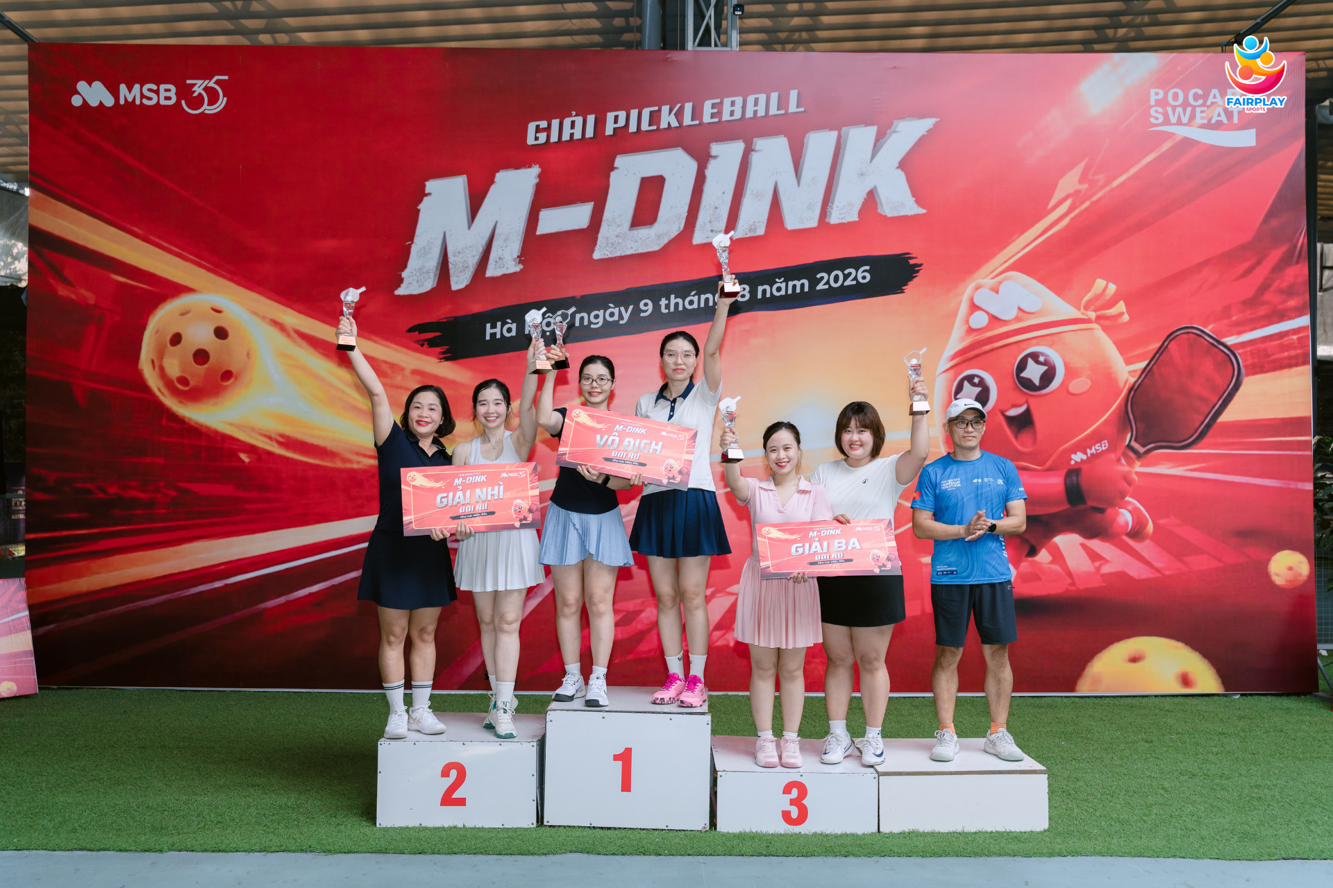 GIẢI PICKLEBALL MDINK MIỀN BẮC - KỈ NIỆM 35 NĂM THÀNH LẬP NGÂN HÀNG MSB