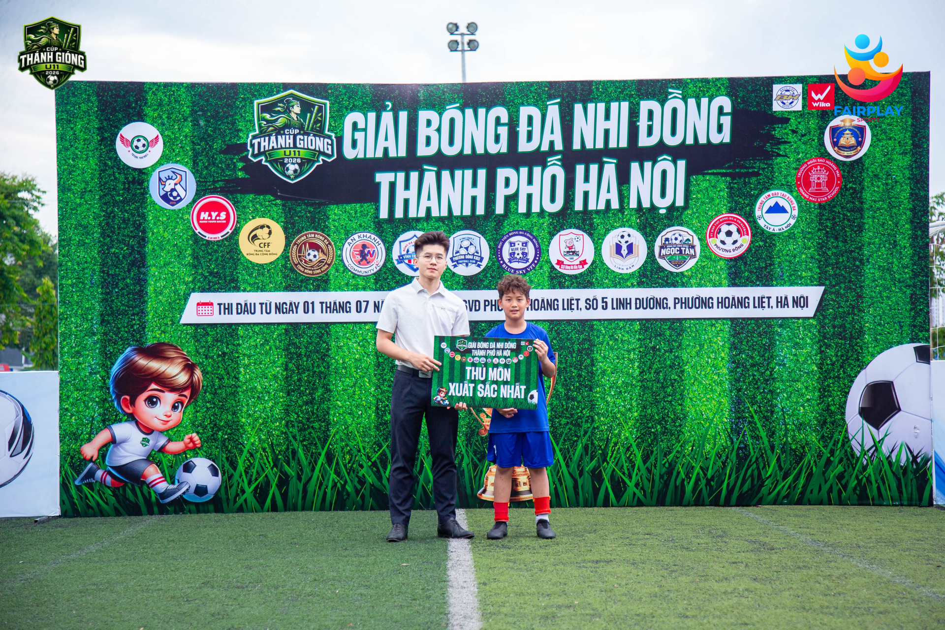 CÚP THÁNH GIÓNG U11 2026 – GIẢI BÓNG ĐÁ NHI ĐỒNG THÀNH PHỐ HÀ NỘI