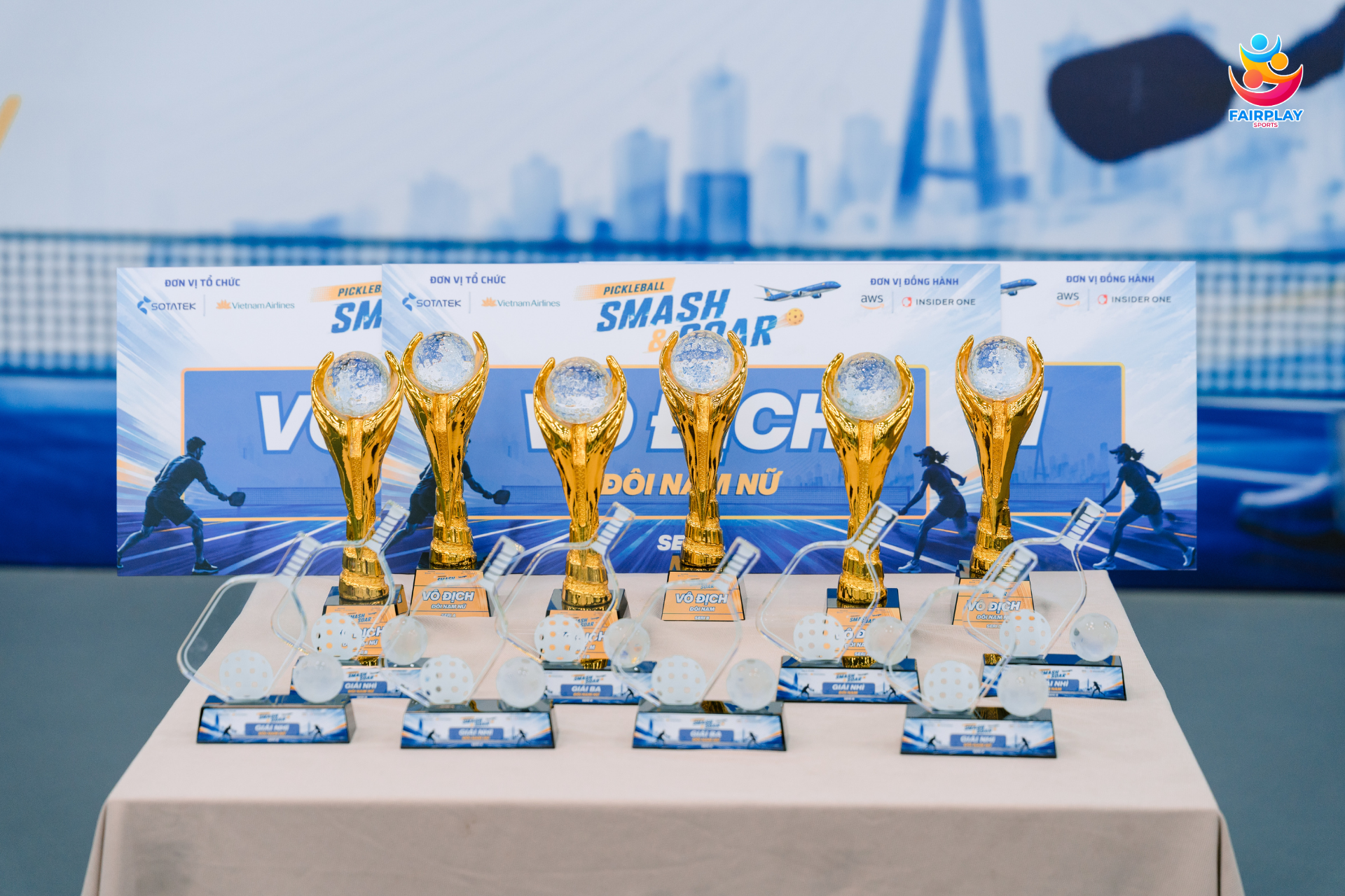 Giải Pickleball Smash & Soar - SotaTek x Vietnam Airlines