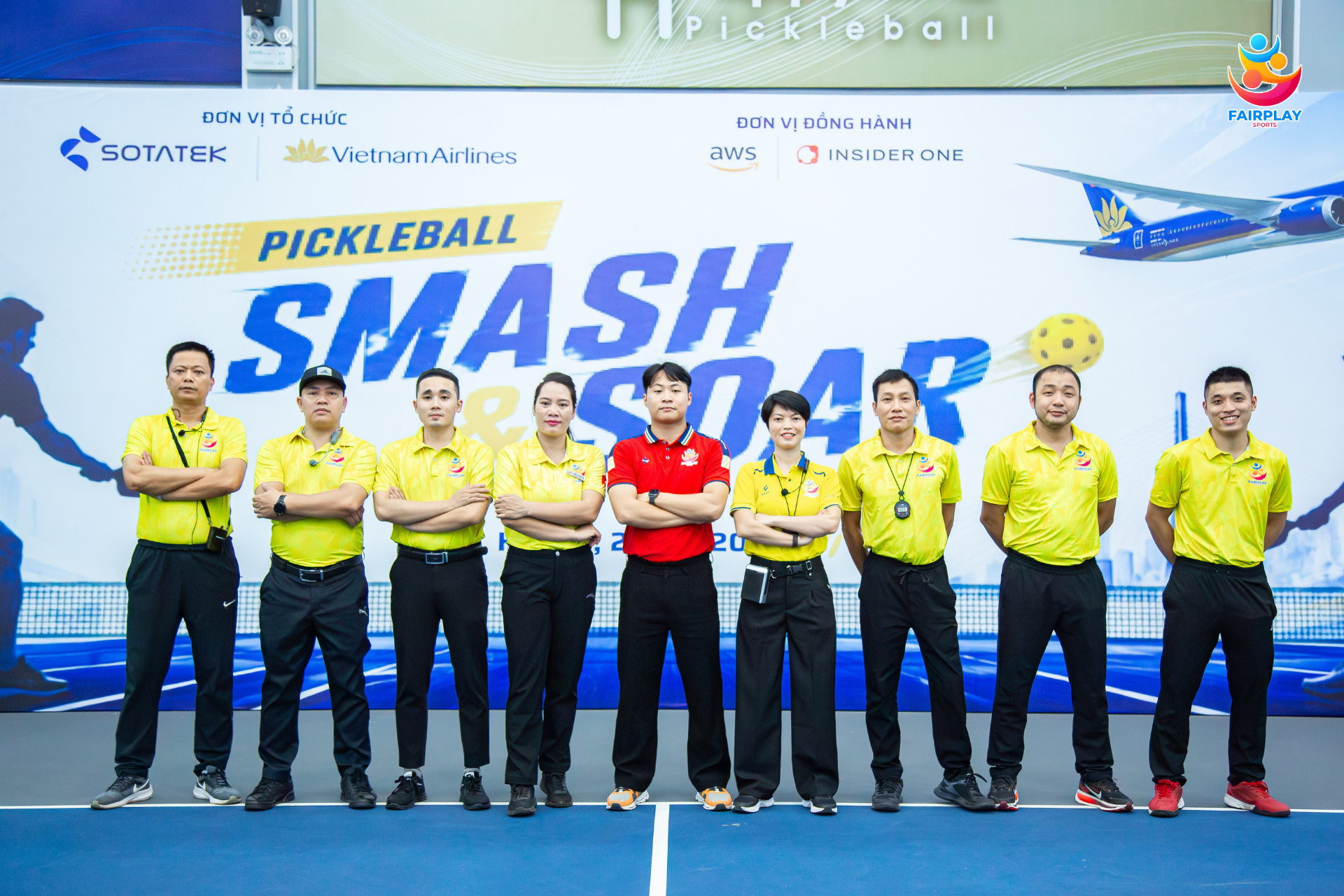 Giải Pickleball Smash & Soar - SotaTek x Vietnam Airlines