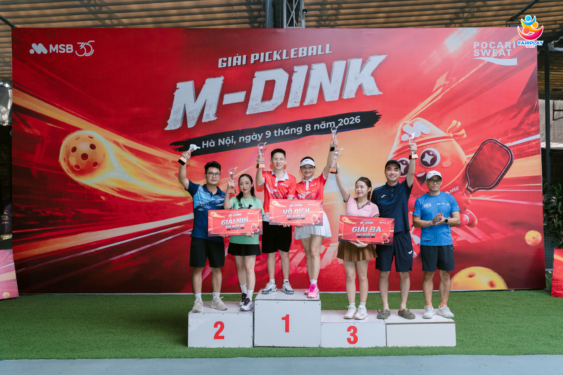 GIẢI PICKLEBALL MDINK MIỀN BẮC - KỈ NIỆM 35 NĂM THÀNH LẬP NGÂN HÀNG MSB
