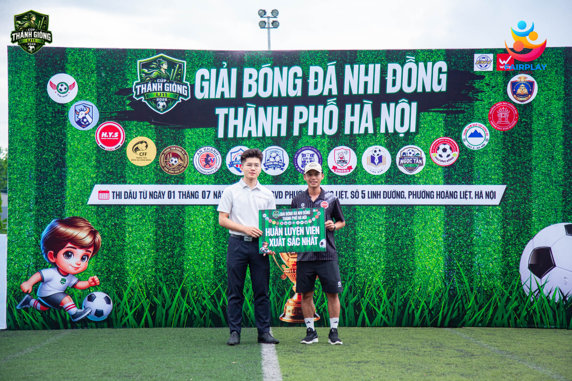 CÚP THÁNH GIÓNG U11 2026 – GIẢI BÓNG ĐÁ NHI ĐỒNG THÀNH PHỐ HÀ NỘI