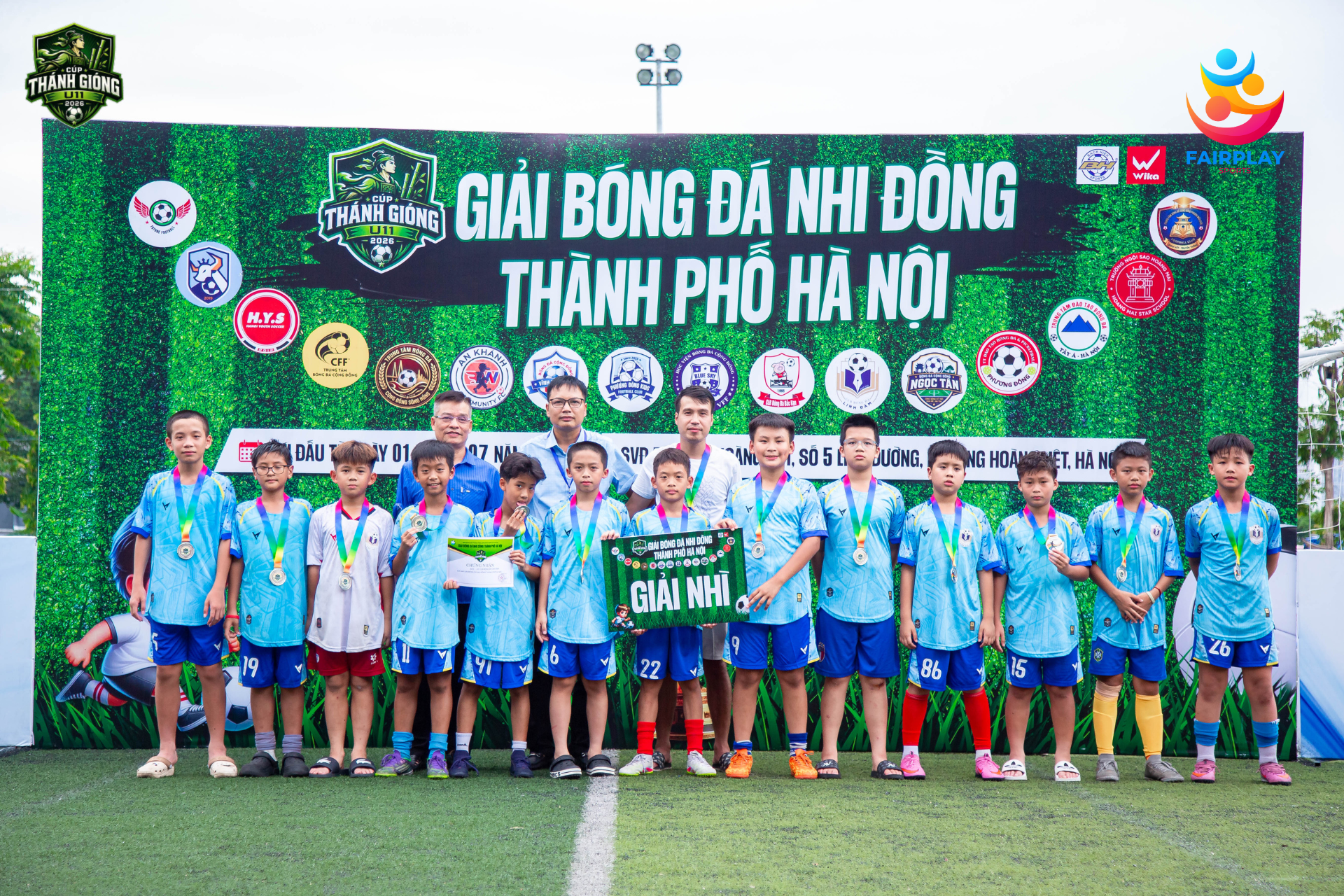 CÚP THÁNH GIÓNG U11 2026 – GIẢI BÓNG ĐÁ NHI ĐỒNG THÀNH PHỐ HÀ NỘI