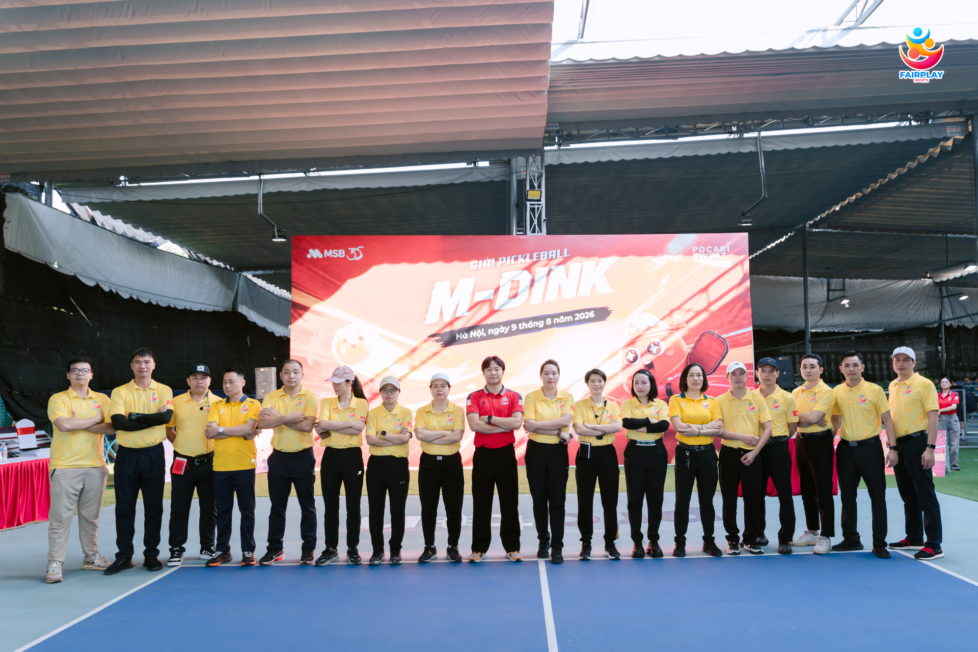 GIẢI PICKLEBALL MDINK MIỀN BẮC - KỈ NIỆM 35 NĂM THÀNH LẬP NGÂN HÀNG MSB