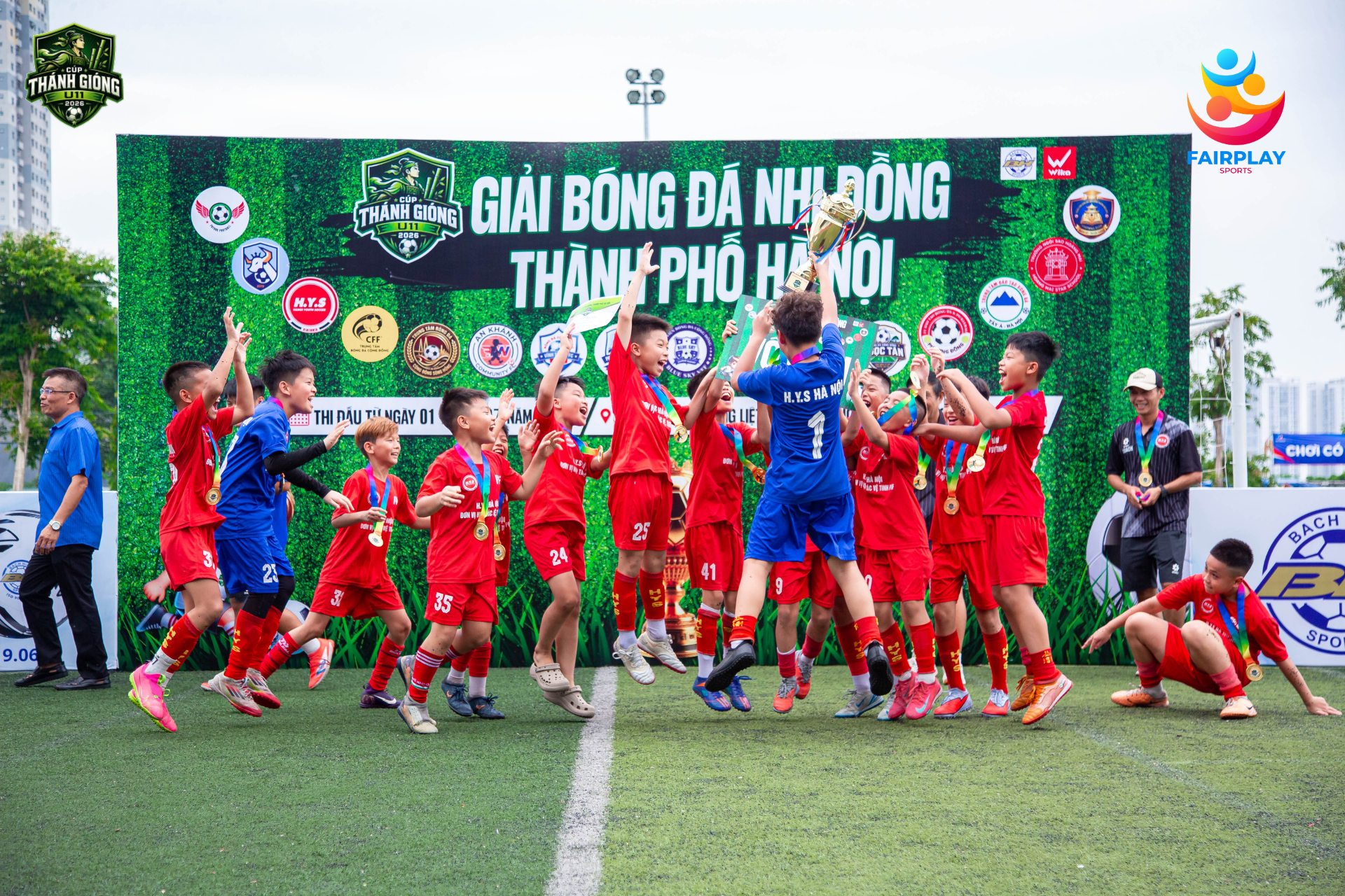 CÚP THÁNH GIÓNG U11 2026 – GIẢI BÓNG ĐÁ NHI ĐỒNG THÀNH PHỐ HÀ NỘI