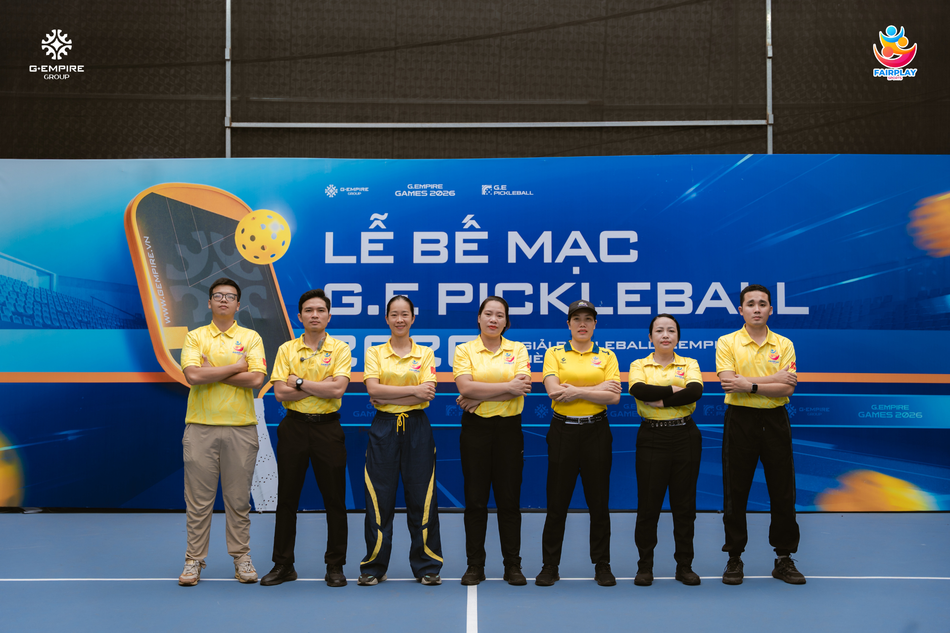 GIẢI PICKLEBALL G.EMPIRE HÈ 2026 ☀️