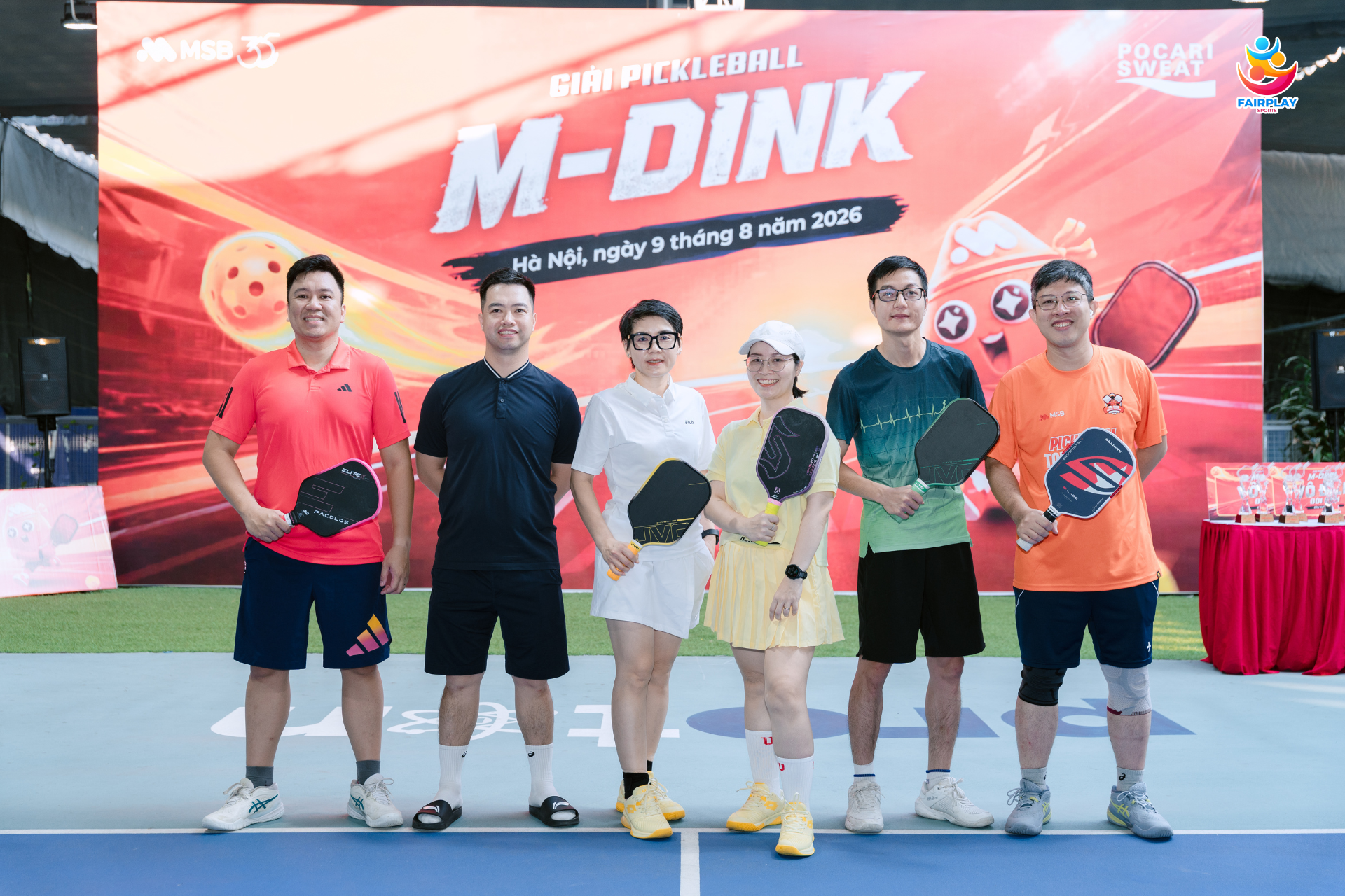 GIẢI PICKLEBALL MDINK MIỀN BẮC - KỈ NIỆM 35 NĂM THÀNH LẬP NGÂN HÀNG MSB