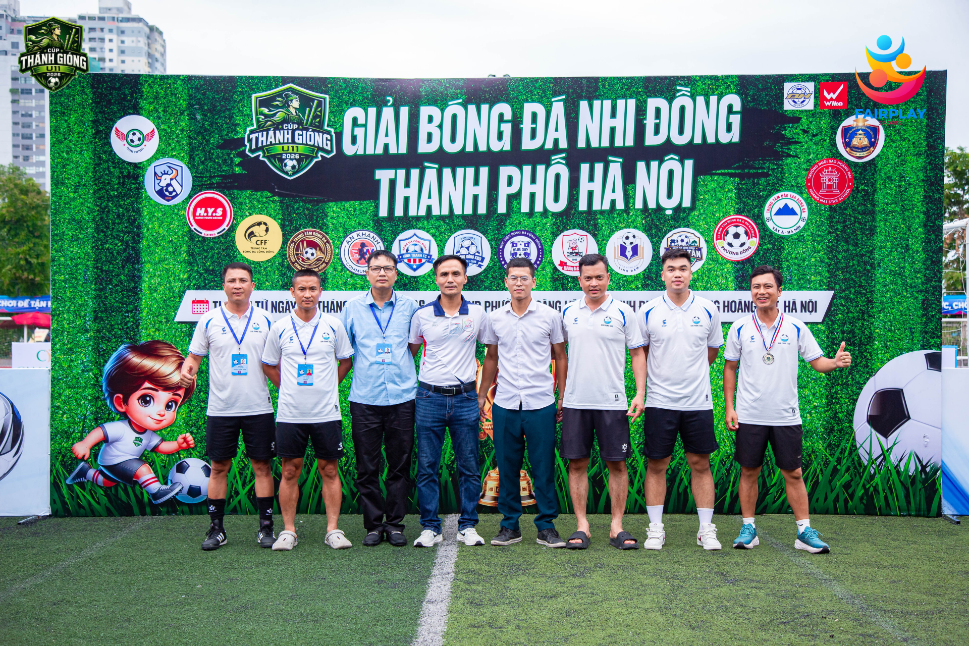 CÚP THÁNH GIÓNG U11 2026 – GIẢI BÓNG ĐÁ NHI ĐỒNG THÀNH PHỐ HÀ NỘI
