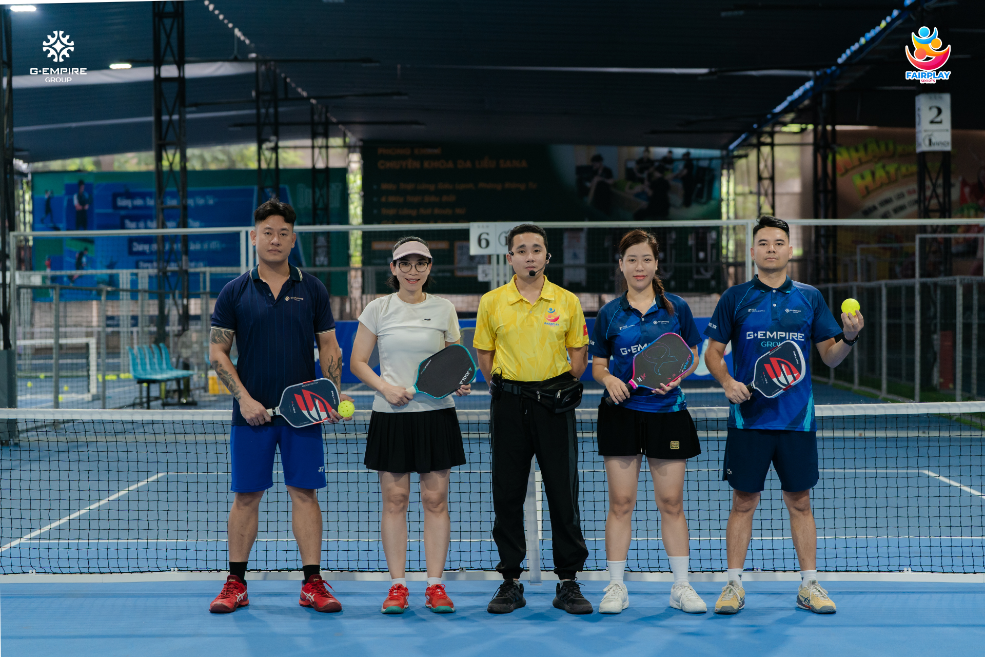 GIẢI PICKLEBALL G.EMPIRE HÈ 2026 ☀️