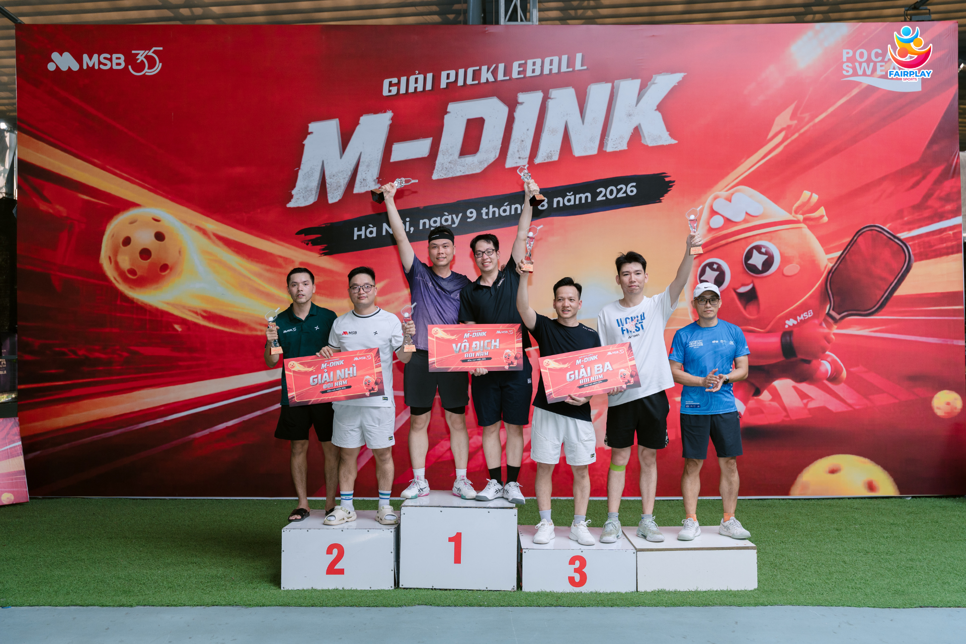 GIẢI PICKLEBALL MDINK MIỀN BẮC - KỈ NIỆM 35 NĂM THÀNH LẬP NGÂN HÀNG MSB