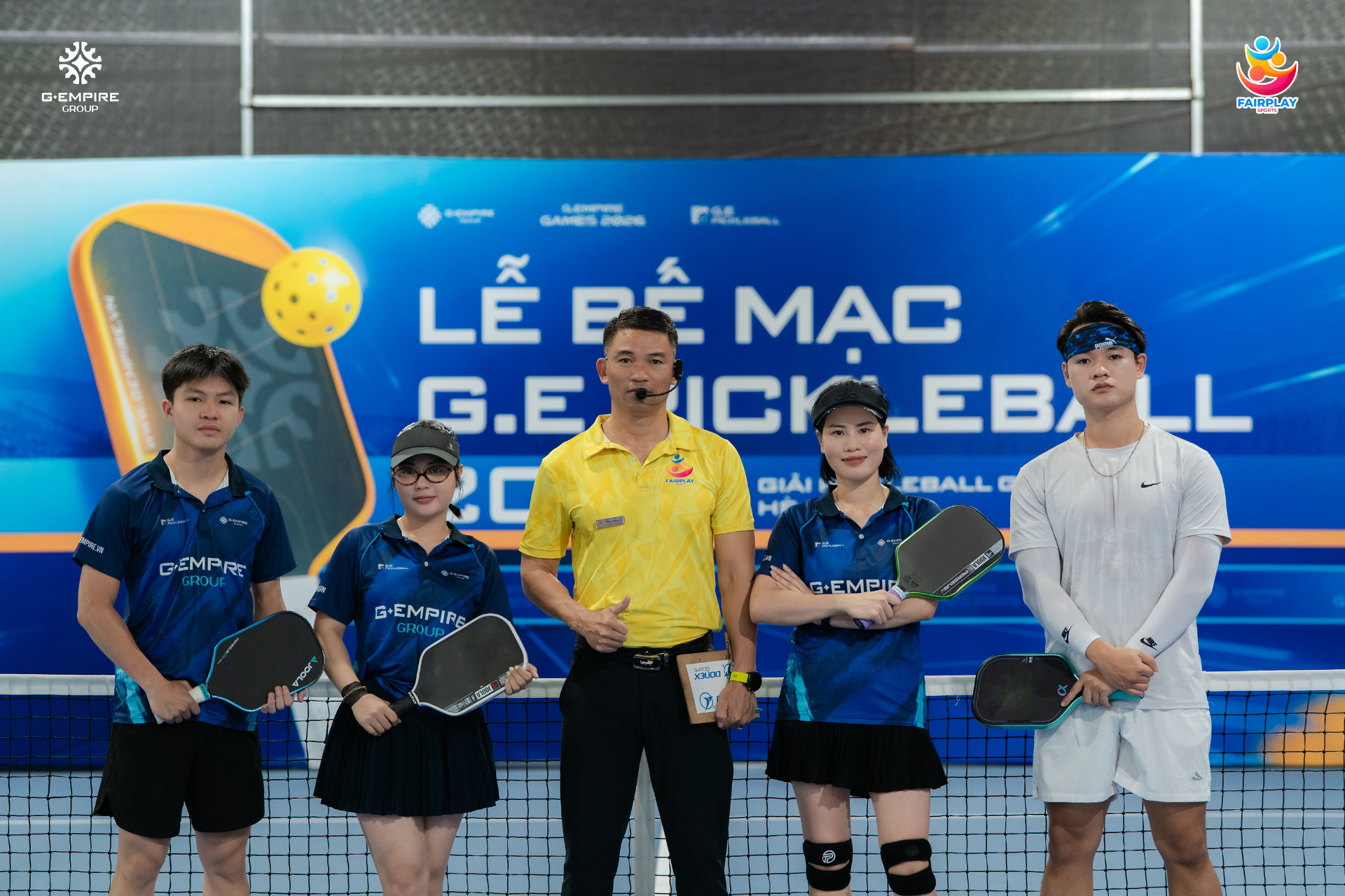 GIẢI PICKLEBALL G.EMPIRE HÈ 2026 ☀️