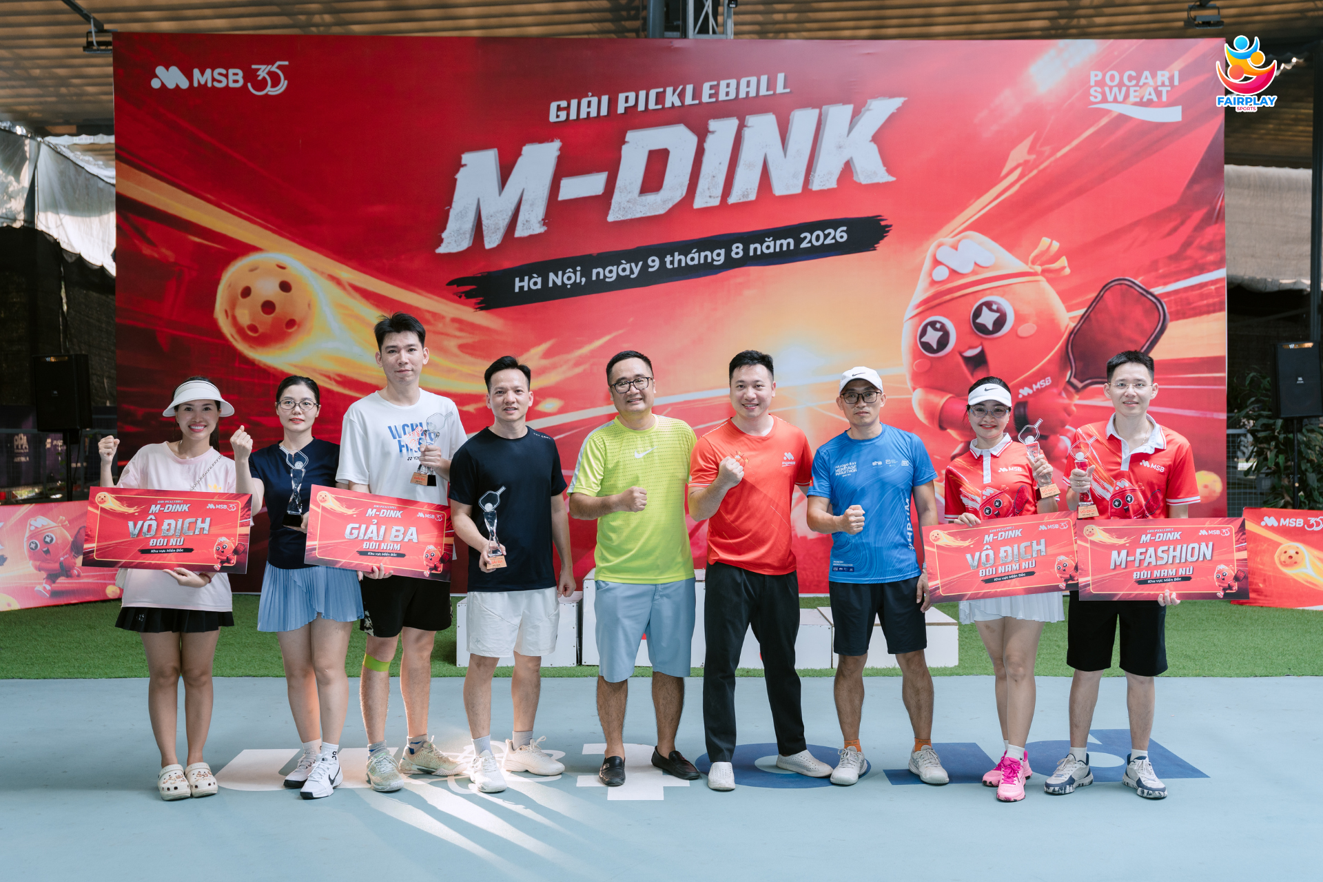 GIẢI PICKLEBALL MDINK MIỀN BẮC - KỈ NIỆM 35 NĂM THÀNH LẬP NGÂN HÀNG MSB
