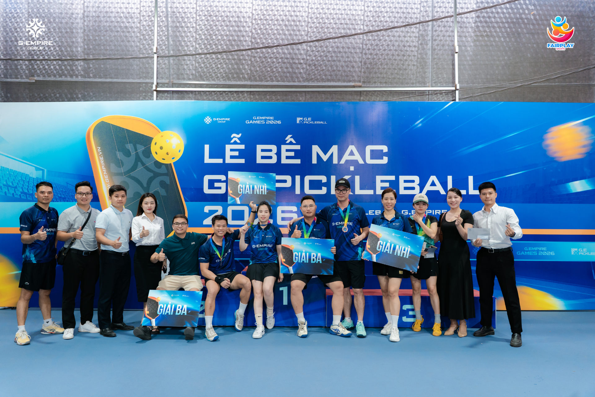 GIẢI PICKLEBALL G.EMPIRE HÈ 2026 ☀️