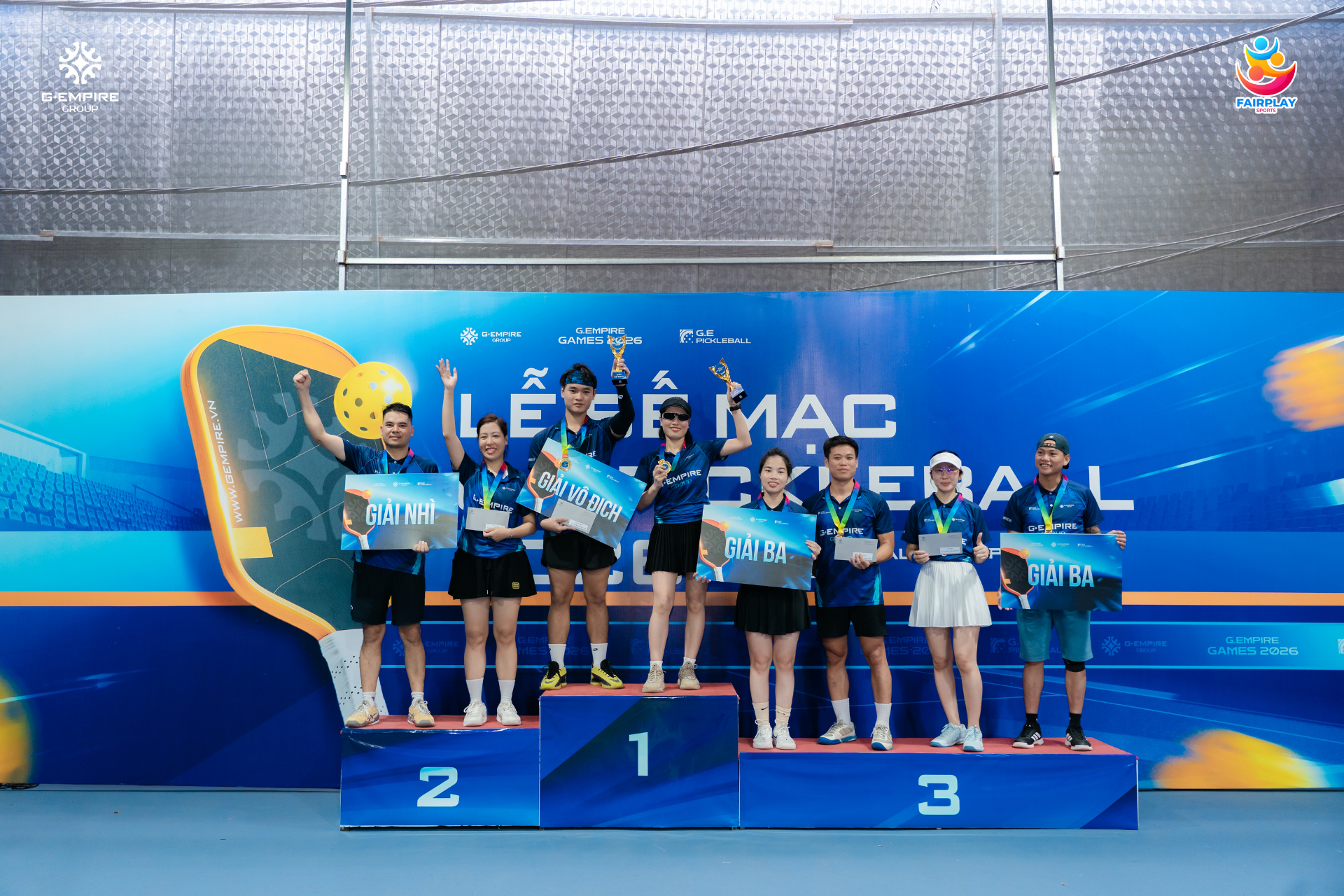 GIẢI PICKLEBALL G.EMPIRE HÈ 2026 ☀️