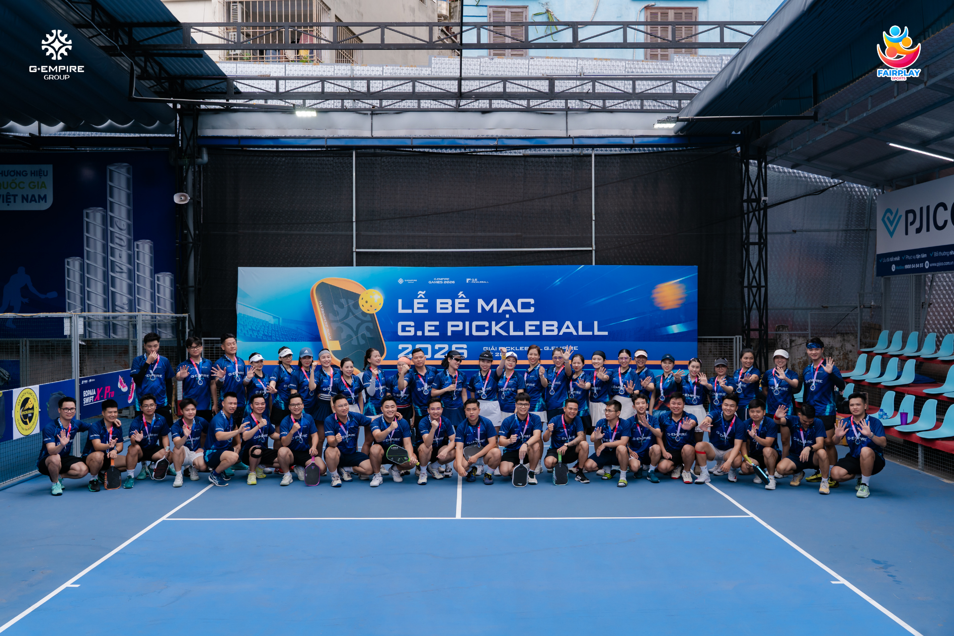 GIẢI PICKLEBALL G.EMPIRE HÈ 2026 ☀️