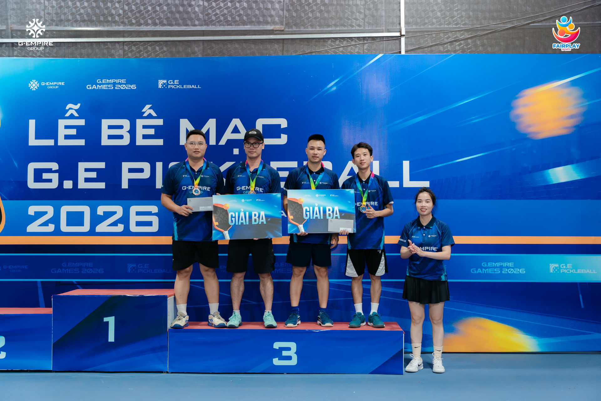 GIẢI PICKLEBALL G.EMPIRE HÈ 2026 ☀️