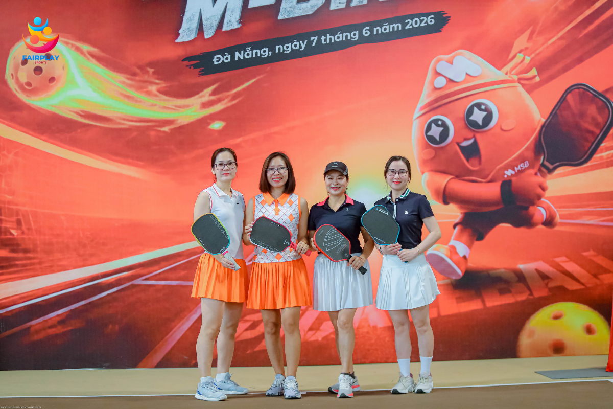 GIẢI PICKLEBALL M-DINK MIỀN TRUNG - KỶ NIỆM 35 NĂM THÀNH LẬP MSB
