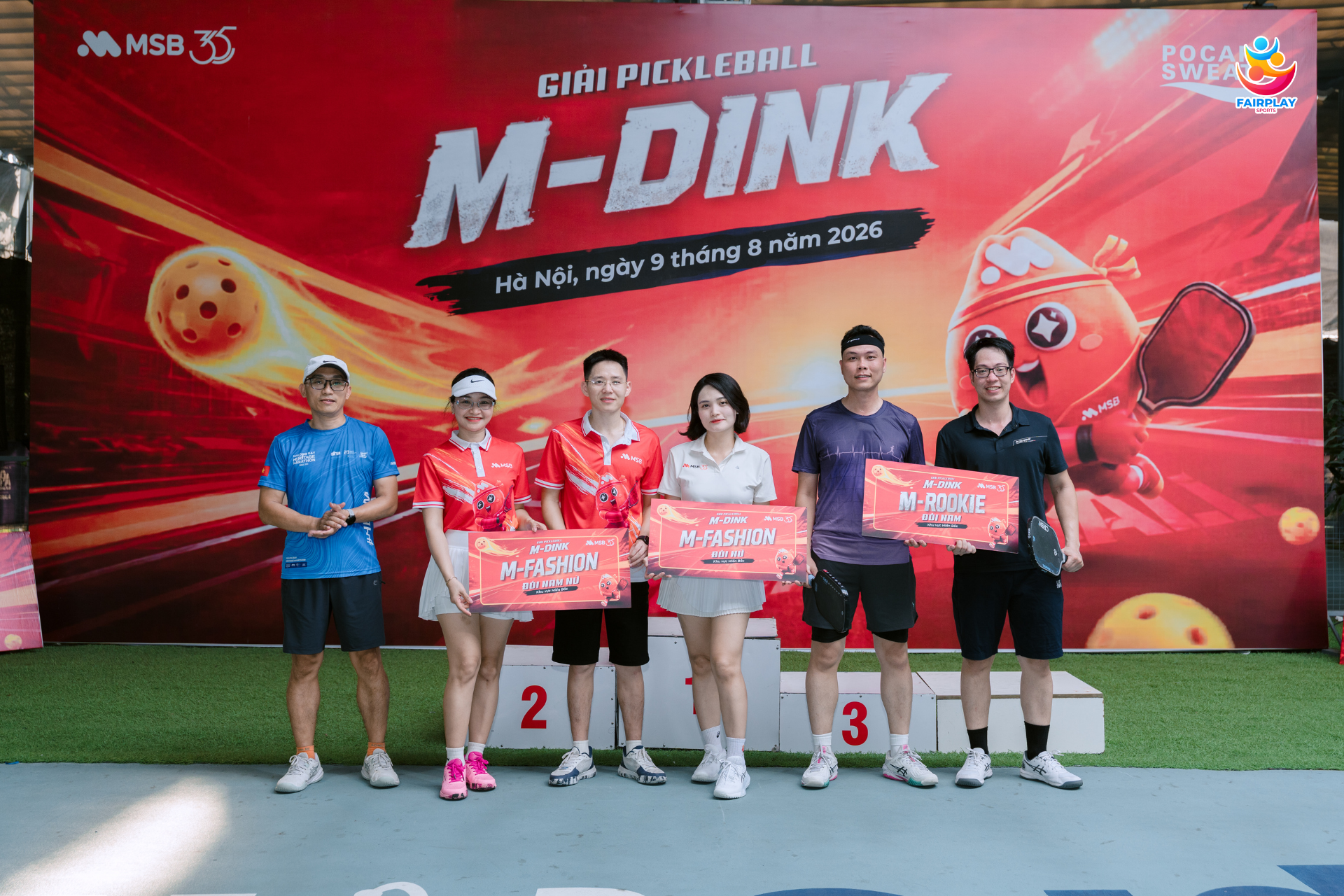 GIẢI PICKLEBALL MDINK MIỀN BẮC - KỈ NIỆM 35 NĂM THÀNH LẬP NGÂN HÀNG MSB