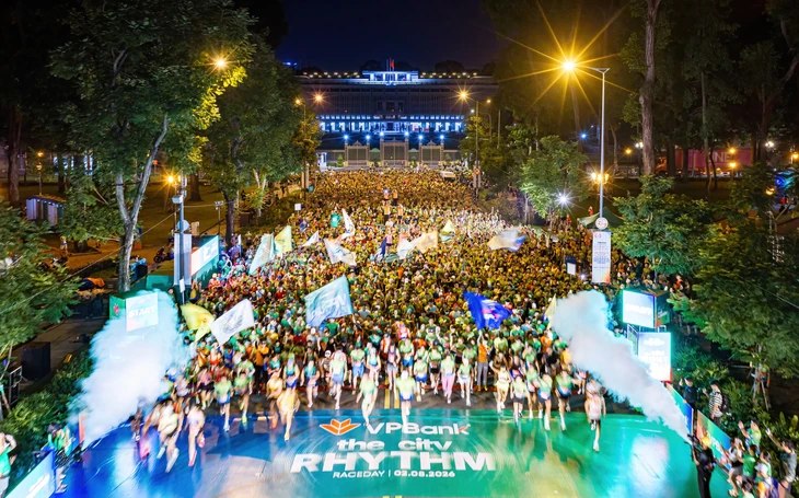 Hơn 10.500 runner tranh tài tại VPBank Ho Chi Minh City Music Half Marathon 2026 sáng 2/8
